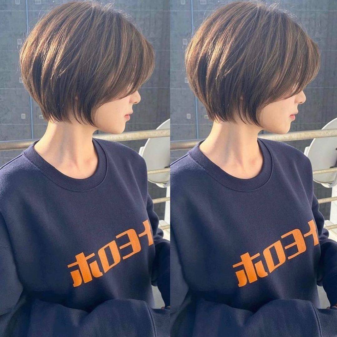 原创2021春季发型怎么剪?先看看这16款短发,时尚利落还瘦脸