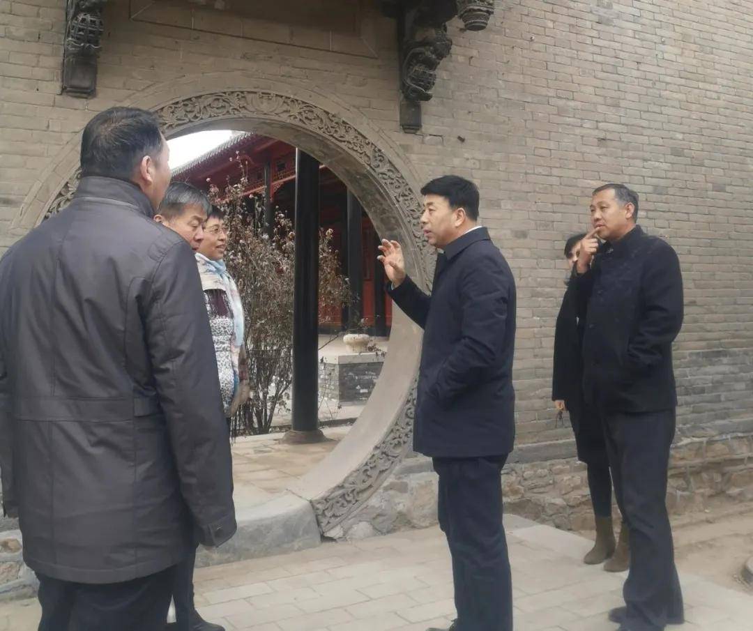 保定市文广旅局局长耿彦瑞调研市区部分文物保护单位