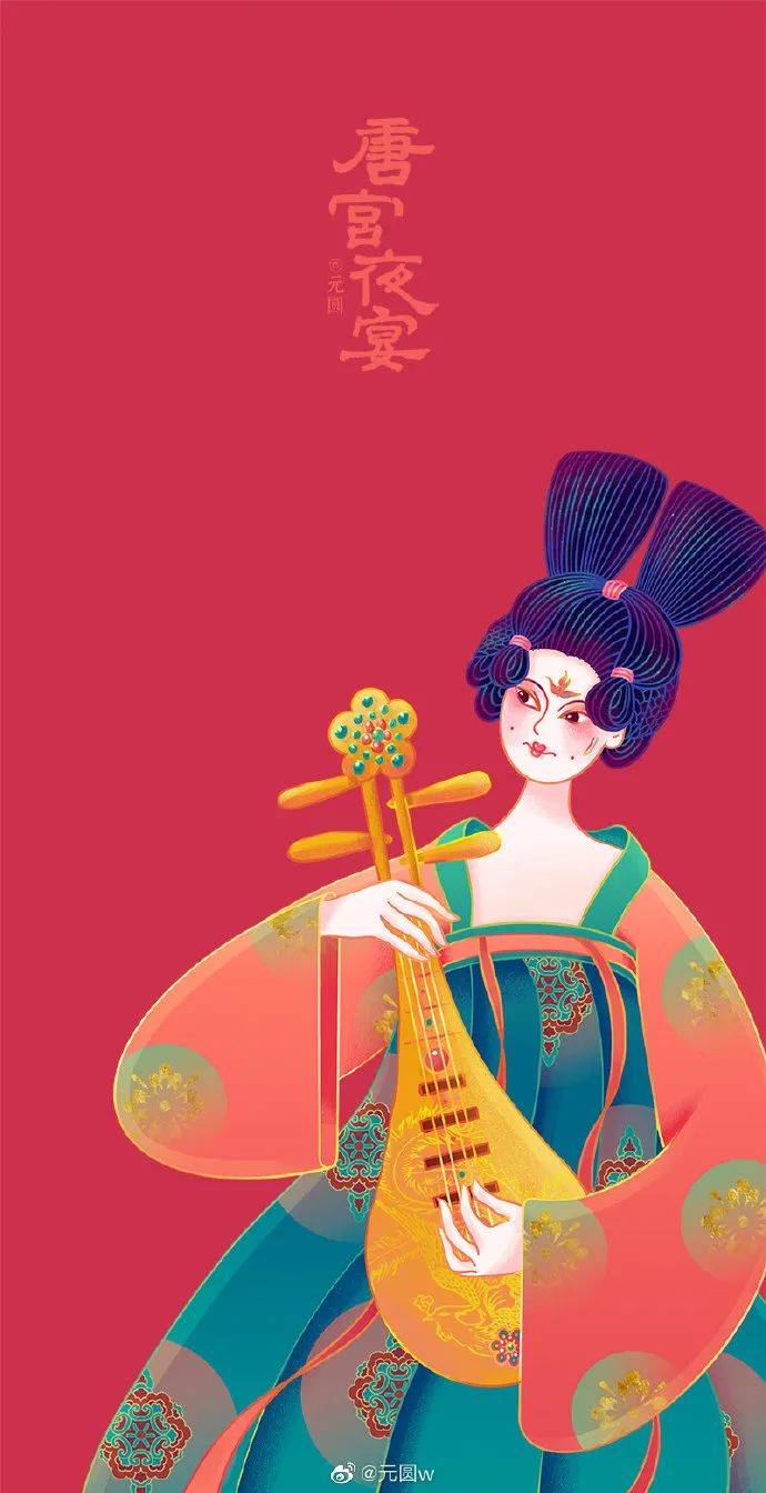 《唐宫夜宴》又出圈?插画师:该我出手了