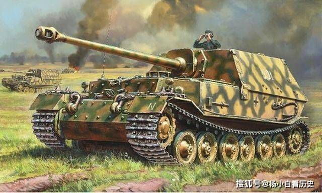 装甲怪兽,二战德军坦克杀手的绝唱,保时捷斐迪南坦克歼击车