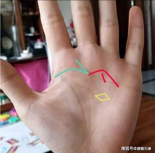 发大财手相金砖在手必富有