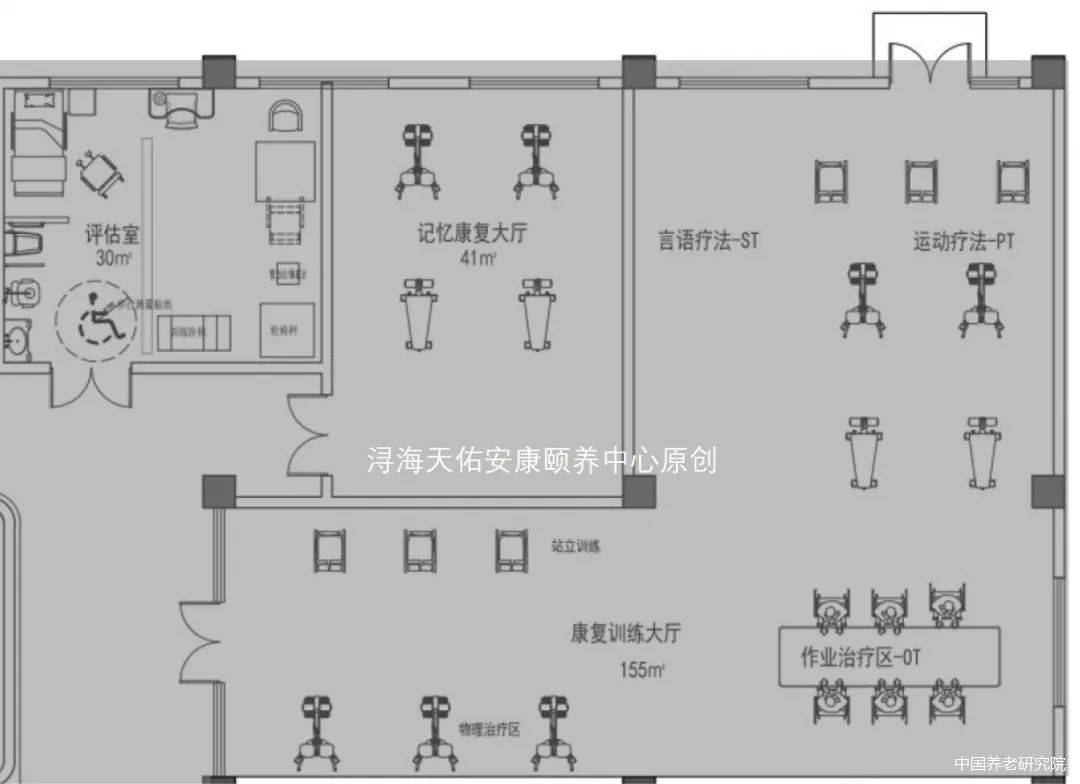 养老机构等级评定详解,康复空间既要有功能性又要多样化,人性化!