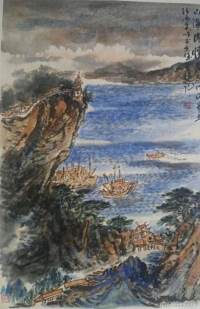 著名画家-孙承平作品赏析_烟台市