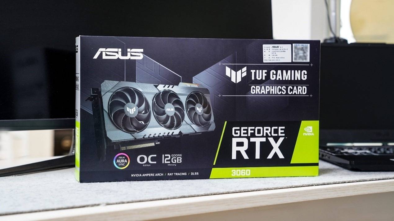 新一代甜品显卡,华硕tuf rtx3060 o12g显卡开箱评测