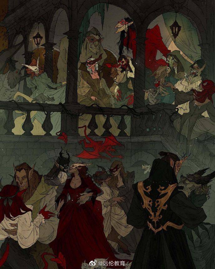 暗黑童话 图 / 意大利画师abigail larson