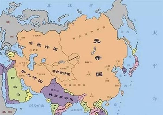 由于宋朝之后,俄罗斯曾经被纳入过蒙古帝国的版图,此后,俄罗斯对中国