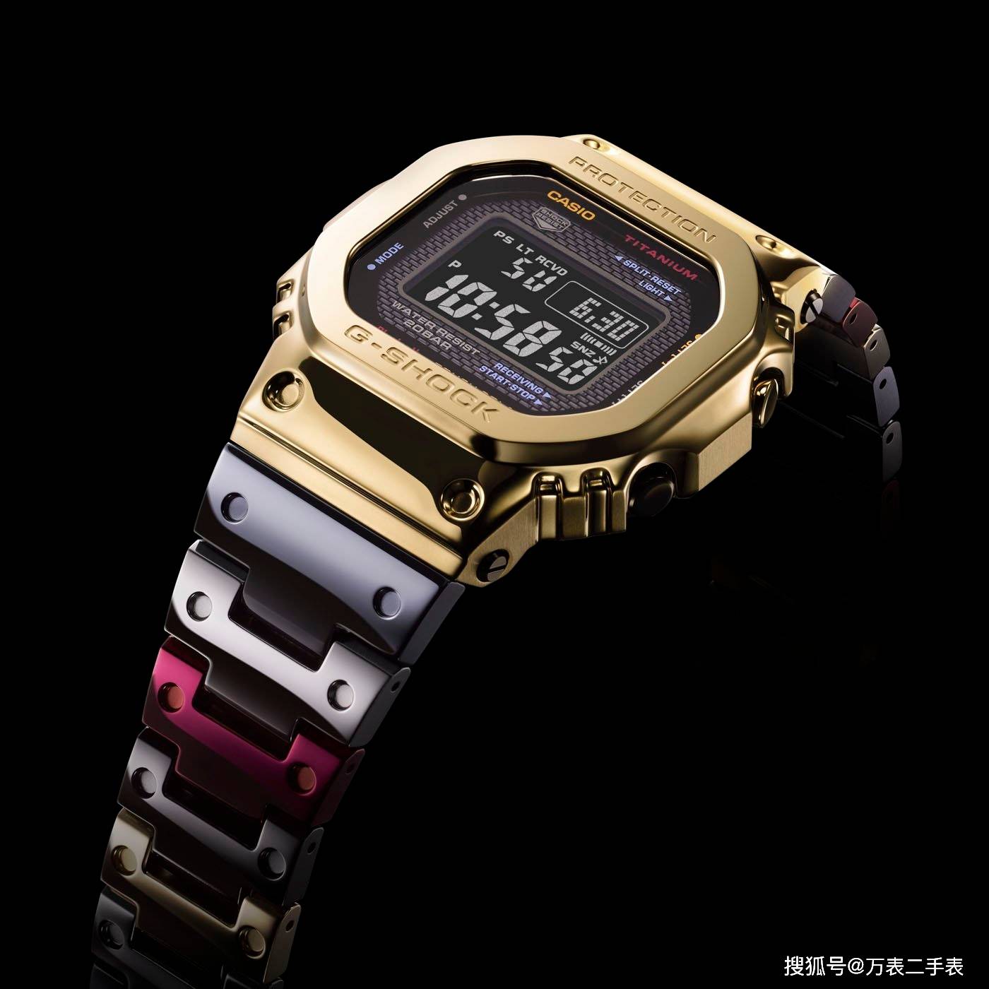 材质升级,卡西欧推出新型钛合金g-shock小方块