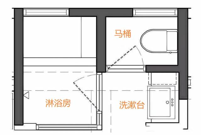 卫生间设计成三分离,再也不用抢厕所了,装修前要知道