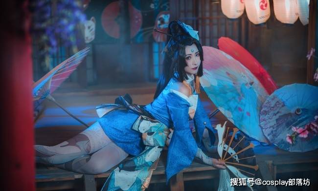 cos:王者荣耀不知火舞魅语cos正片