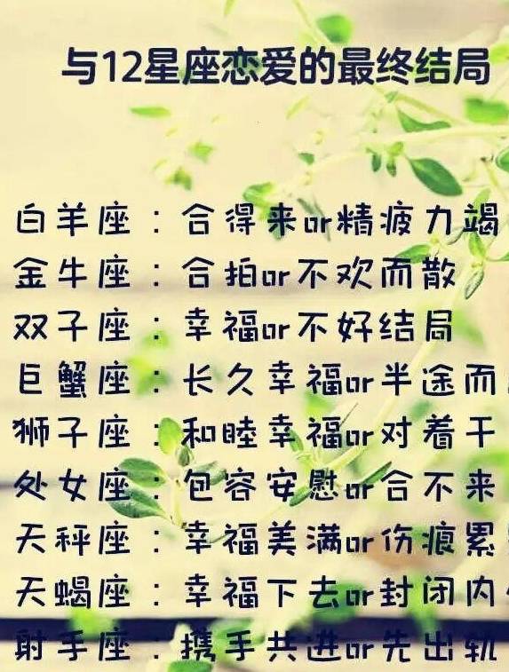 12星座被吻后的反应,12星座谁的度量最大_狮子座