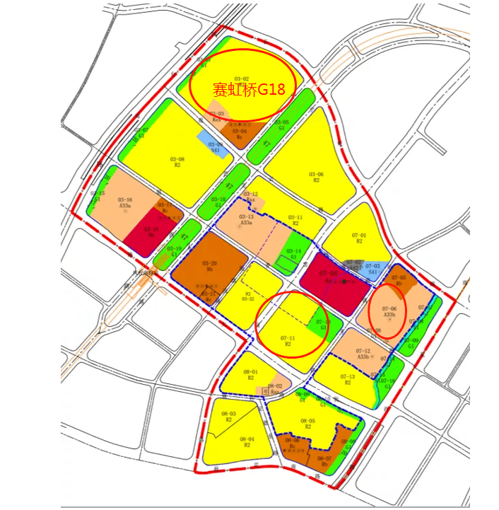 赛虹桥重磅宅地规划已出,三期宅地也被预订?