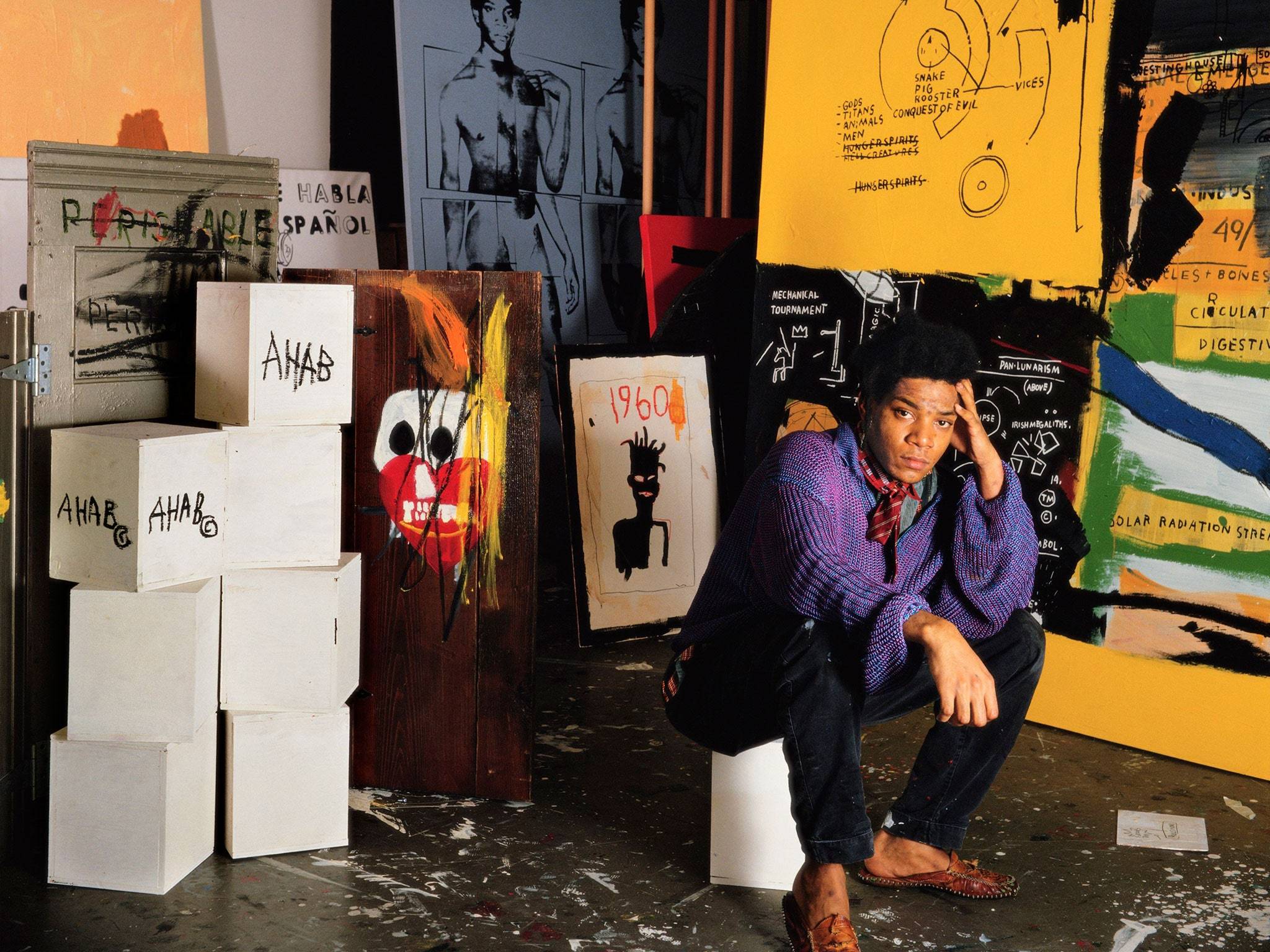 让-米歇尔·巴斯奎特(jean-michel basquiat)1960.12.22   1988.08.