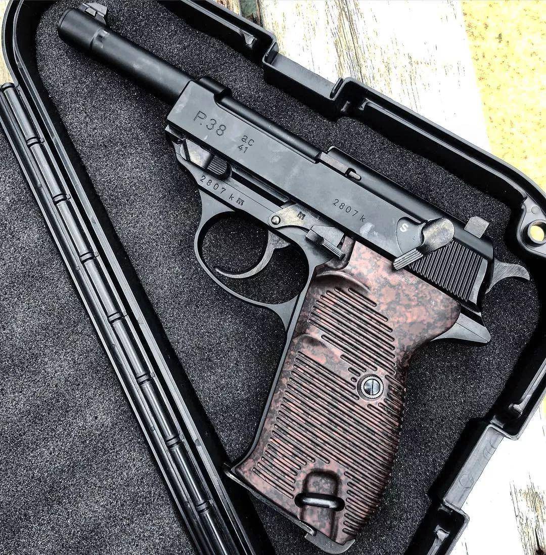 原创替代卢格手枪的瓦尔特p38手枪,它最初的原型枪你见过吗?