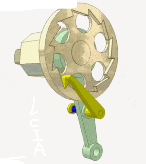 lcia低成本自动化8大机构之:棘轮&槽轮机构3