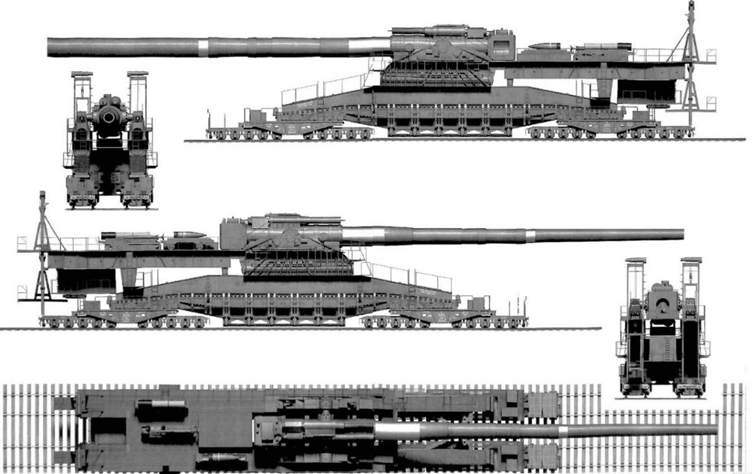 原创塞瓦斯托波尔要塞终结者,苏军无法忘记的回忆——古斯塔夫列车炮