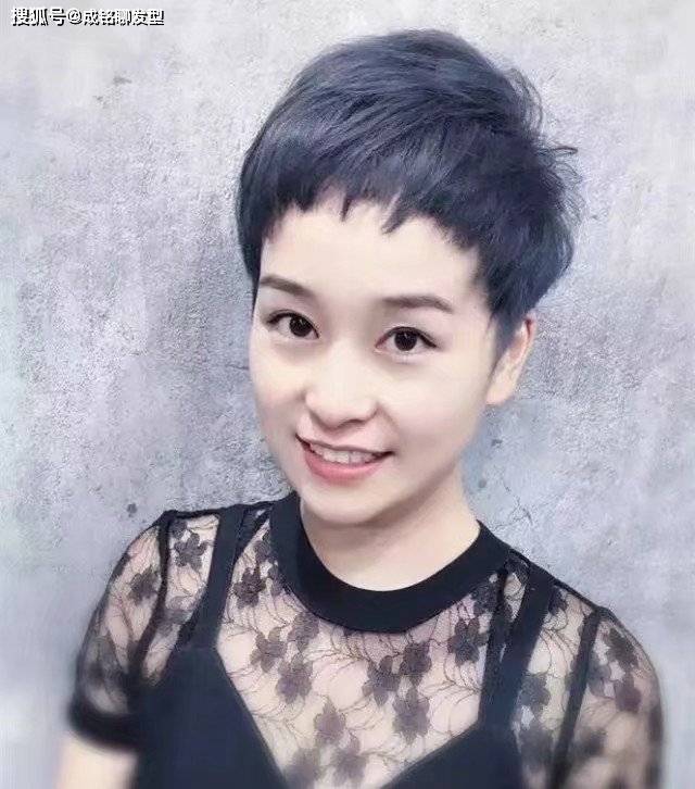 脸圆又大的女生适合什么发型?六款好打理显脸瘦的短发