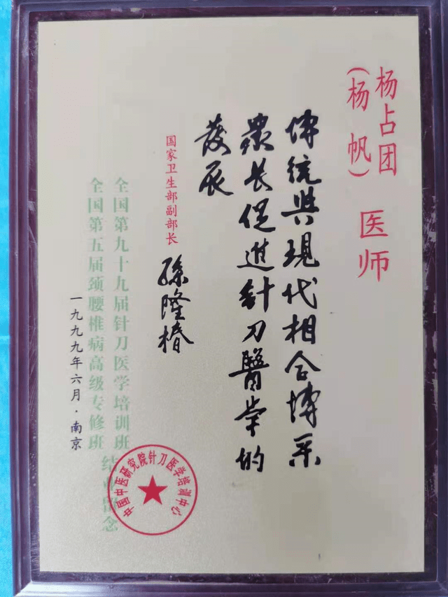 中国当代名中医—杨占团