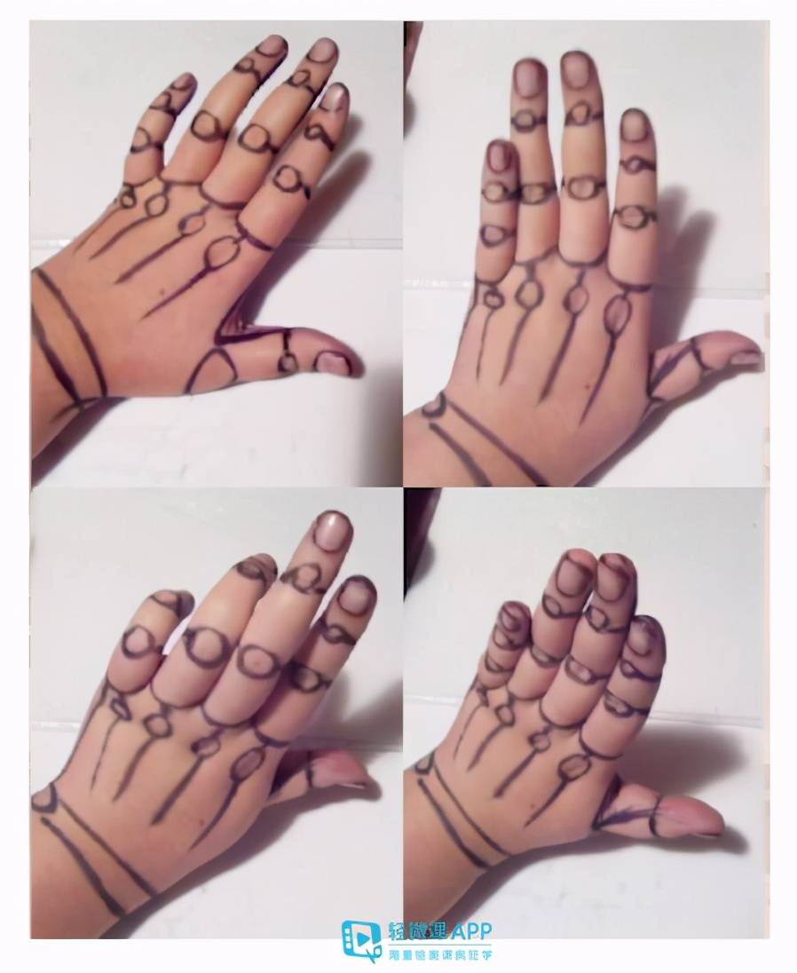 动漫人物的手如何画?动漫人物的手练习