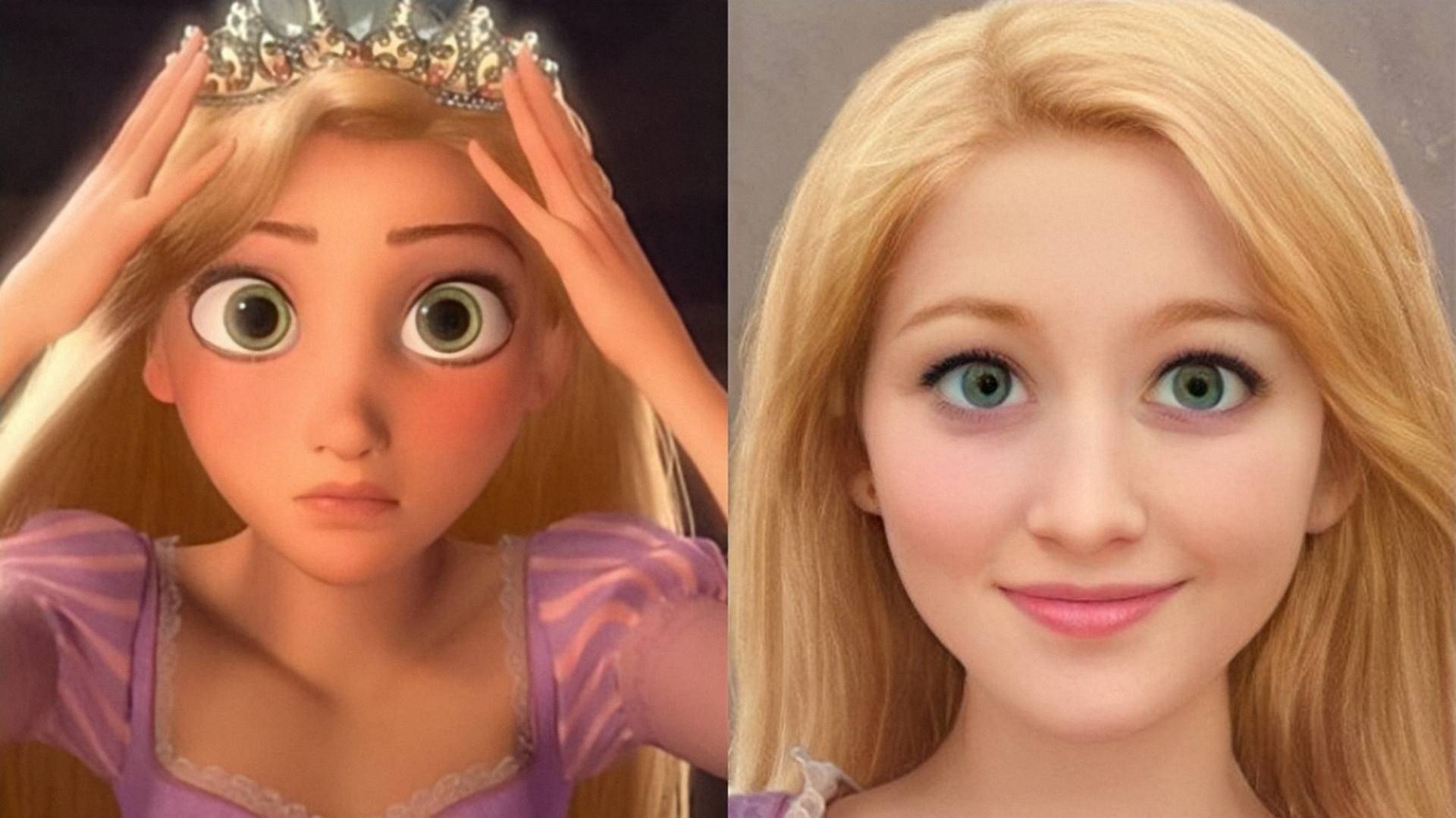 动画版ai版真人版迪士尼公主大比拼,谁才是你心中的公主?