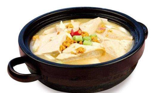 砂锅鱼头豆腐