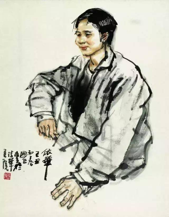 中国当代著名人物画家史国良作品赏析