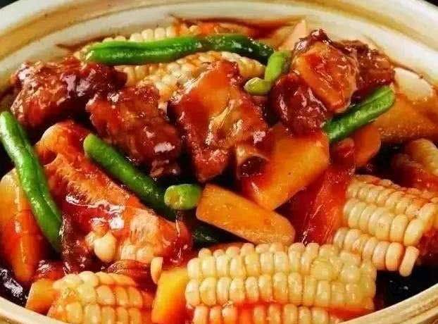 玉米烧排骨