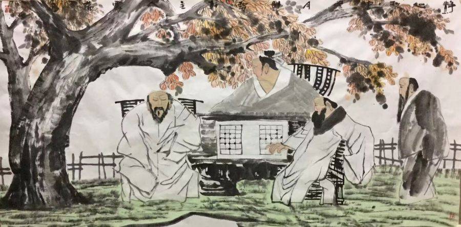有风有骨有个性便成就了不一样的画家李振阳高清组图