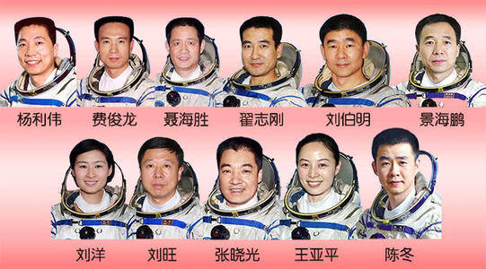 11名中国航天员飞天名场面 刷屏世界航天日