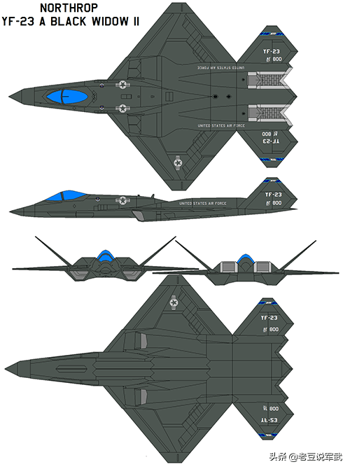 航空史上的"流星",f-22的"劲敌",再议yf-23的成功与失败