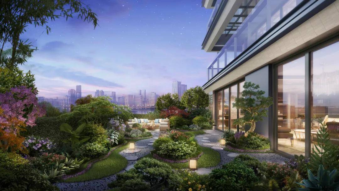 德信麓湖云庄私家园林景观意境图