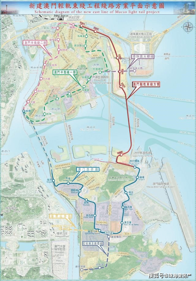 横琴线筹备兴建中 珠海市民可坐轻轨畅游澳门 事实上,为实现澳门轻轨