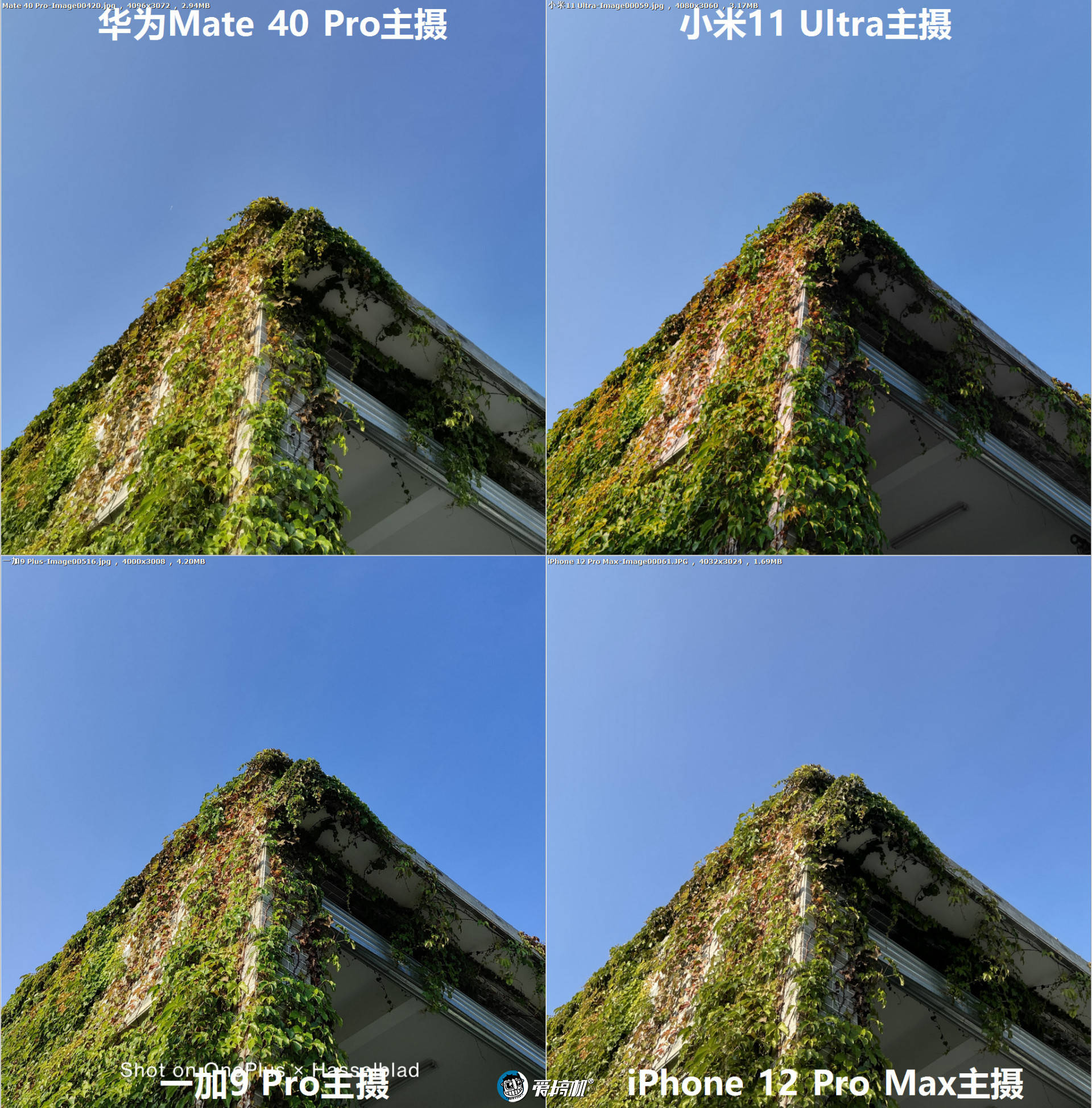 原创海量样张mate40pro小米11ultra一加9proiphone拍照横评