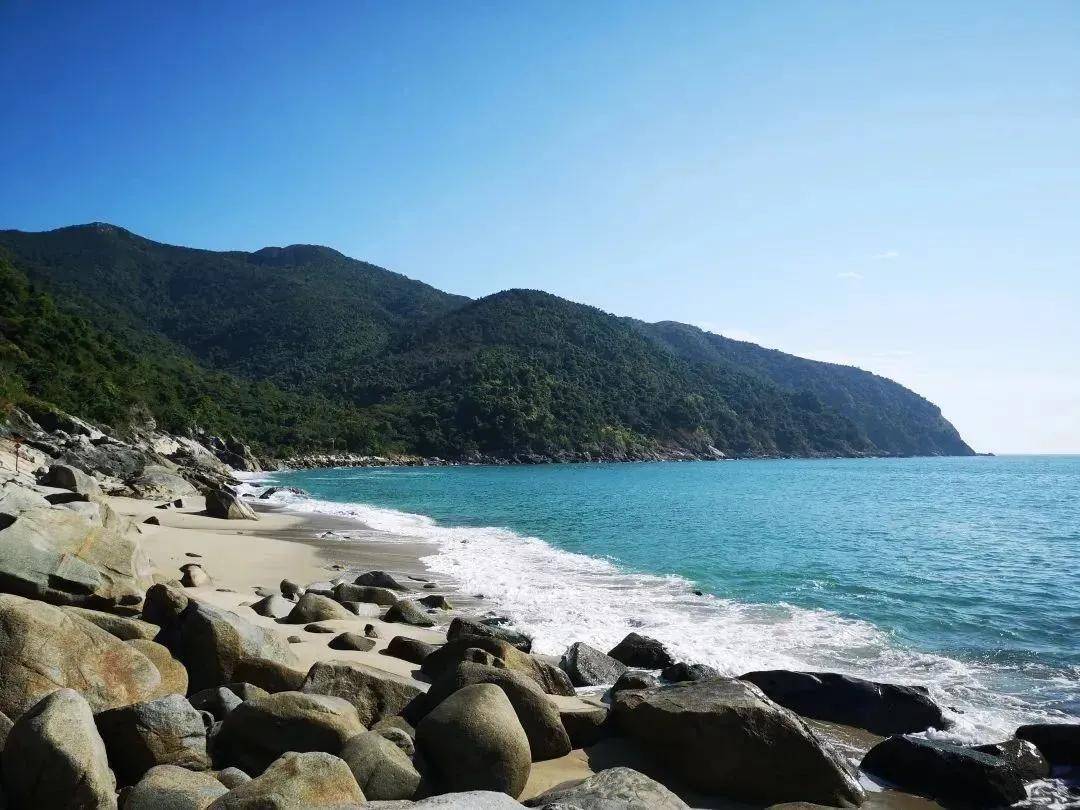 5月3日 深圳南澳洋畴湾鹅公湾油柑湾三湾连穿—深圳最纯洁的海岸线