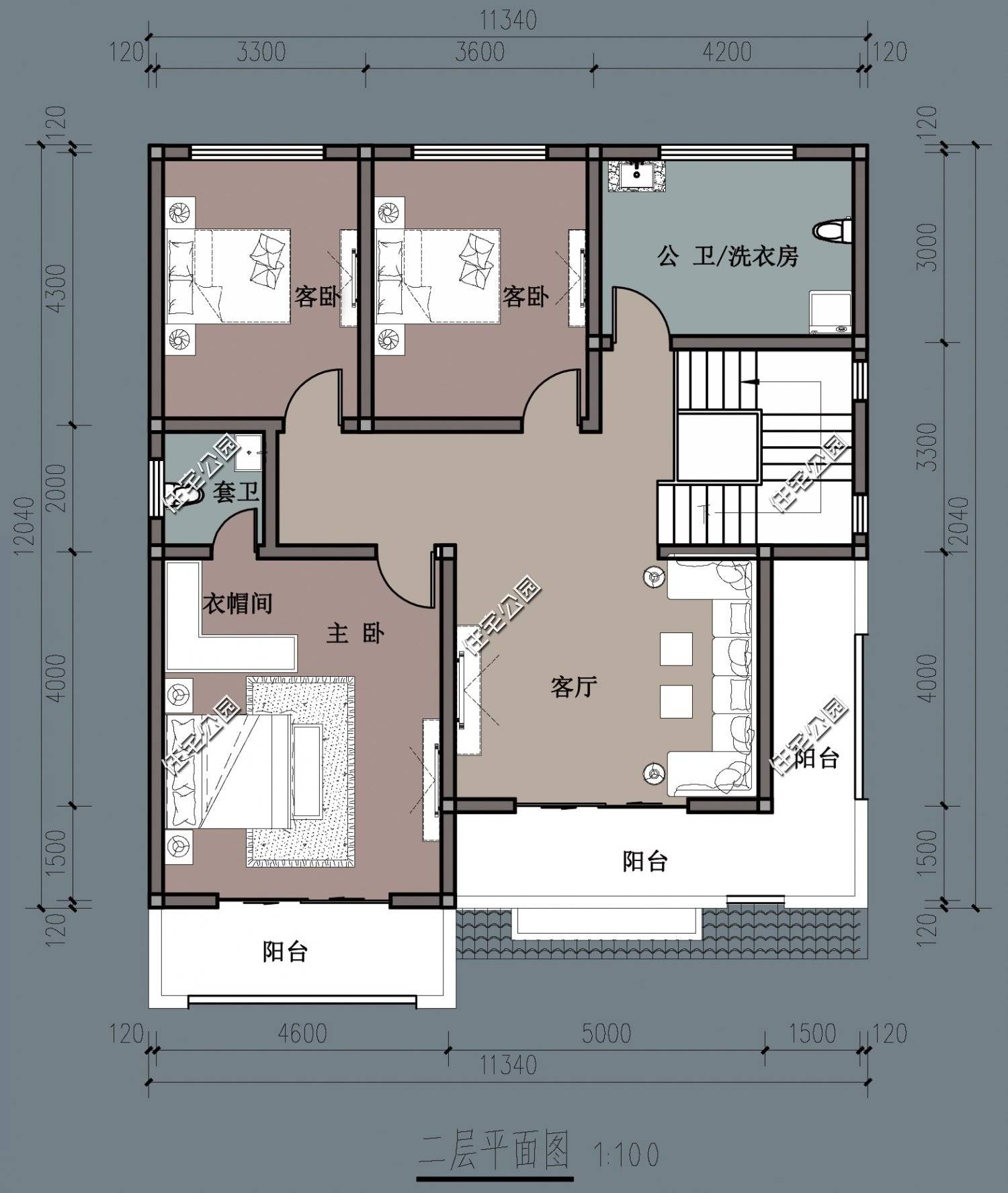 原创农村自建房,宅基地11×12米,怎样设计比较好?