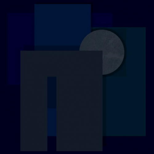 极具现代感:月亮题材的冷抽象系列艺术收藏版画挂画