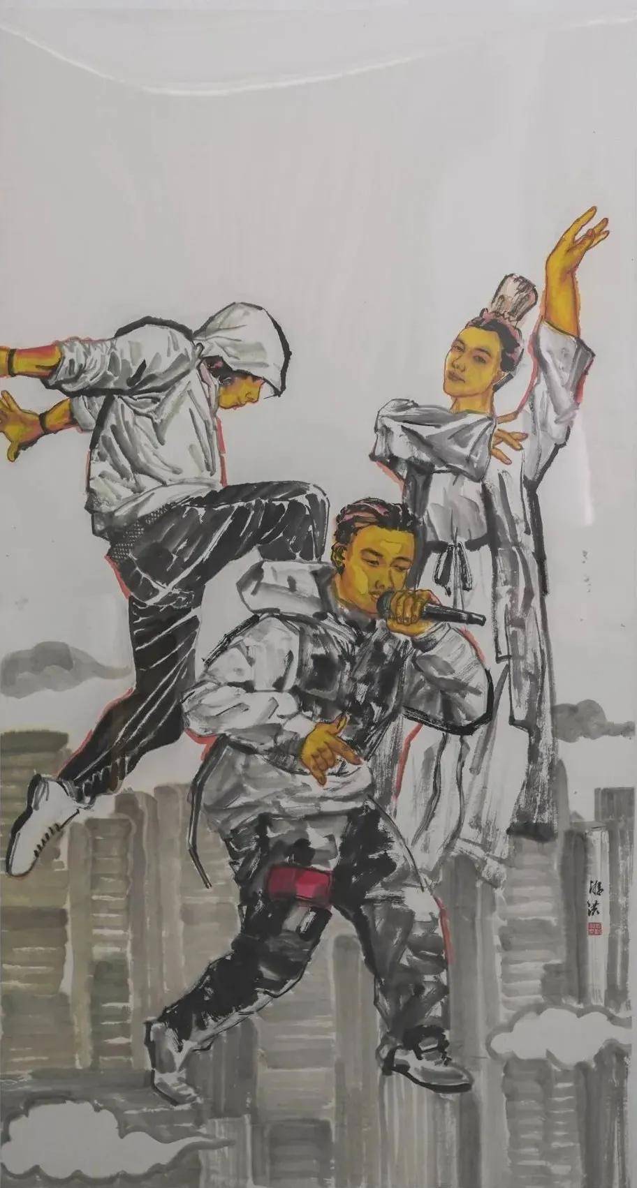 成大中国东盟艺术学院美设学院2021届绘画系毕业作品展——国画