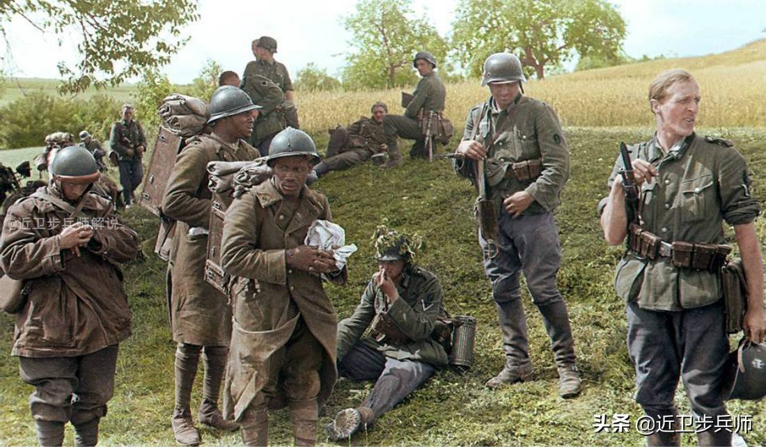 原创彩色1940年法国战役:当闪击战击败了欧洲军事强国