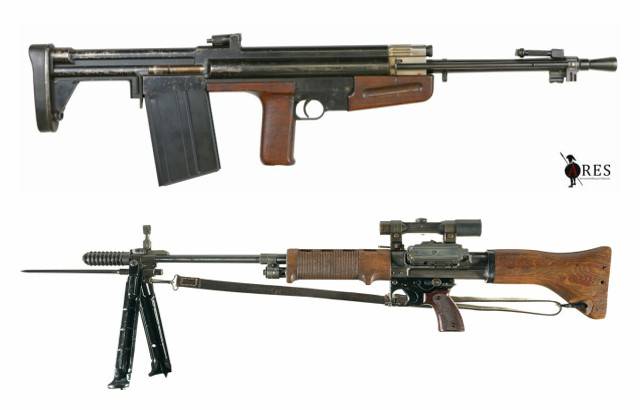 [奇葩枪械谈]fg42的无托弟弟,腐国寇萨科em1轻机枪