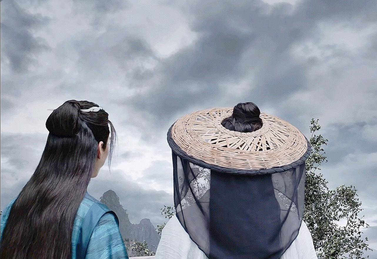 原创《山河令》中老温阿絮的背影合集,看到第五张我不淡定了,稳住!