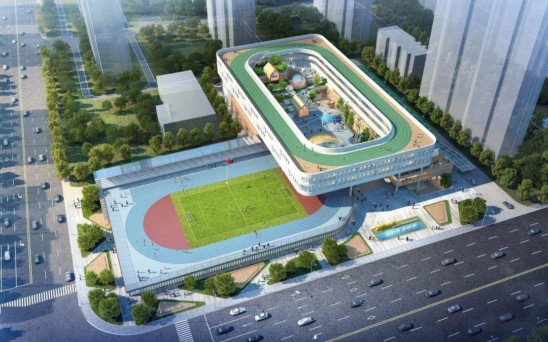 呼和浩特城南一小学已经建好,九月正式开学_万锦