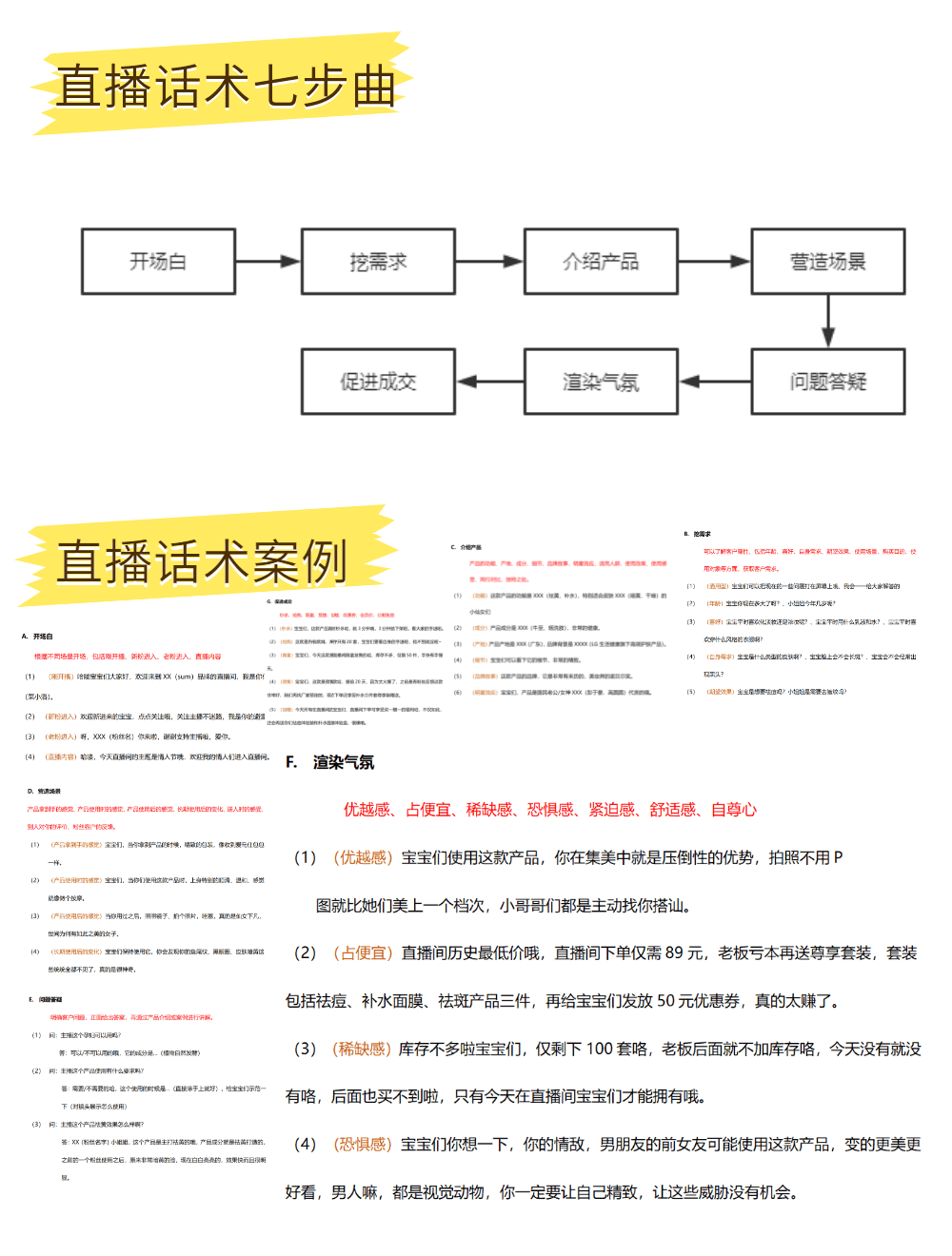 30秒引爆直播间,7大直播间话术技巧总结 (一)