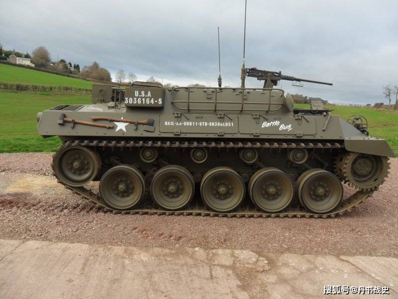 二战美国m39多用途装甲车,用坦克歼击车改装