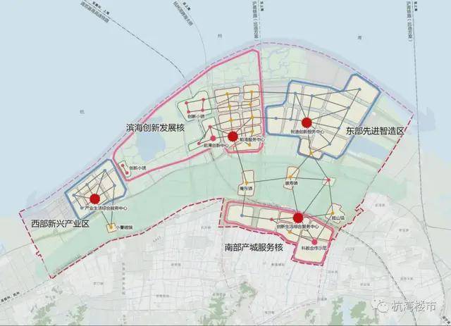 空间范围包括宁波杭州湾新区全域,以及与其接壤的慈溪片区和余姚片区