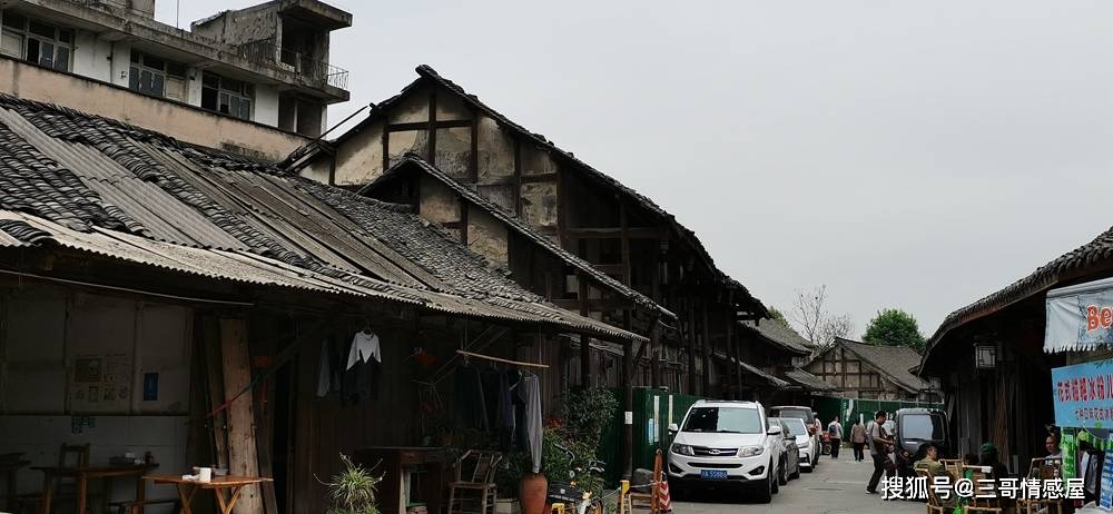 自驾西藏之旅,四川彭镇,安逸,恬静的古镇茶馆_双流