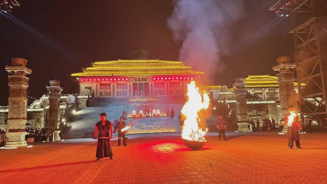 临沂夜景美食地标打卡地 来郯国古城赴一场郯王夜宴