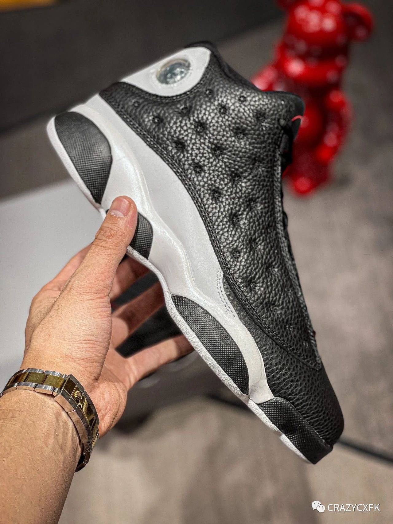 aj13 乔丹 反转熊猫 爱与尊重 air jordan 13 reverse he got game