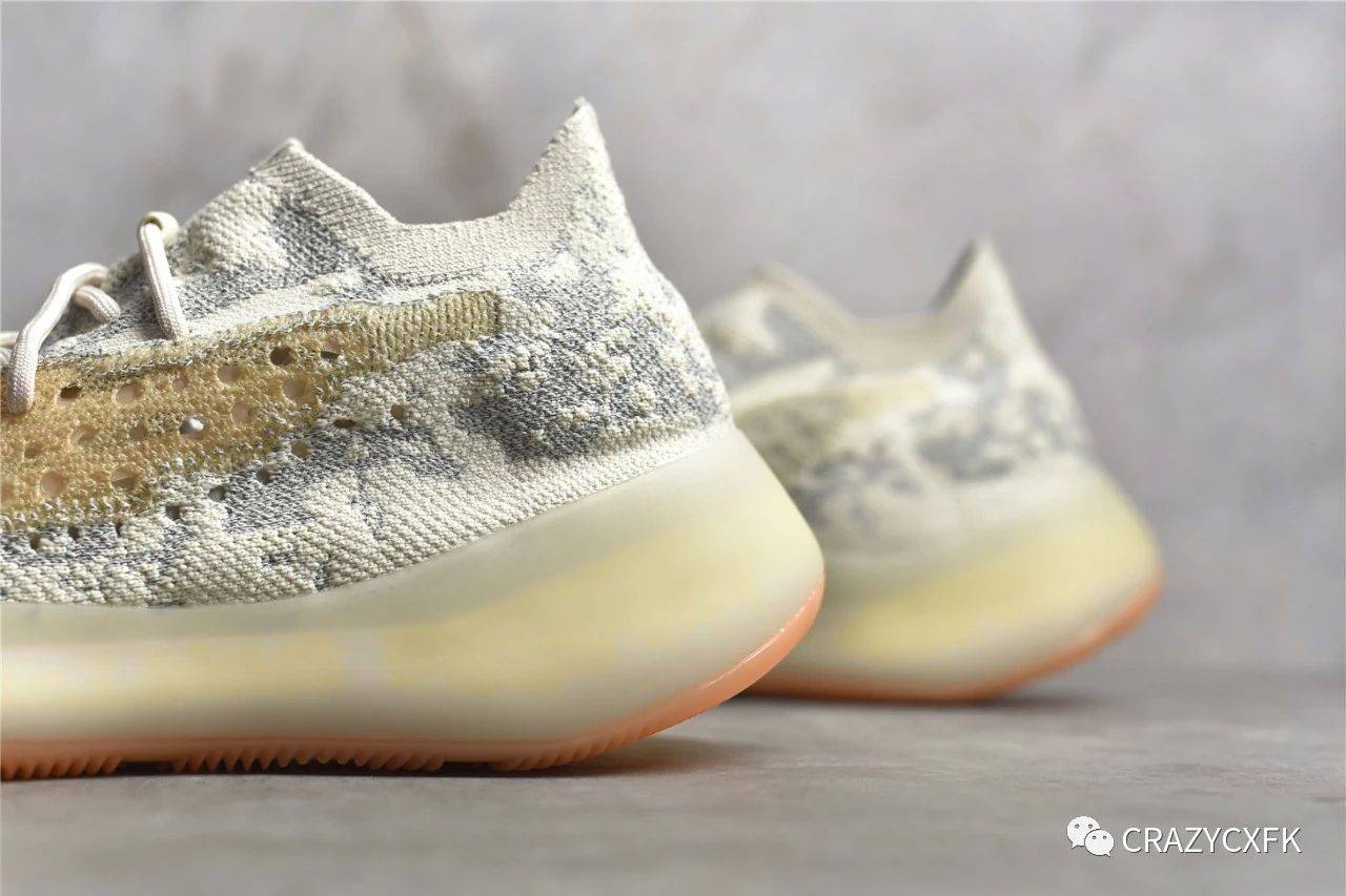 椰子蜜桃粉adidasyeezy380满天星yecoraitereflective运动鞋评测