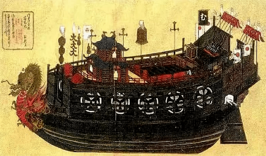原创丰臣秀吉侵朝主力,能装数百武士的安宅船,和大明战船比谁更强?