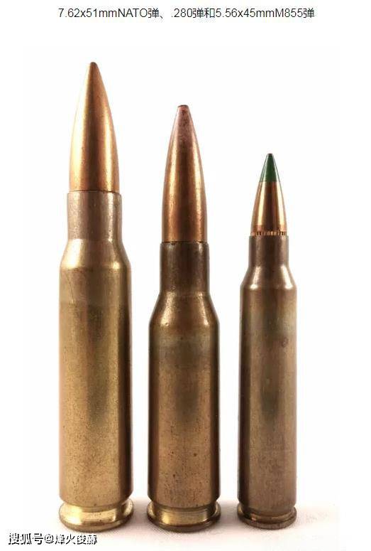 典型小口径弹药主要为北约的5.56毫米,苏俄的5.45毫米和我们的5.