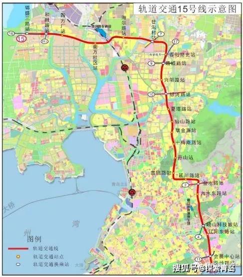 2号线东延,7号线南段,以及途径西海岸的6号线,青岛地铁3期规划基本浮